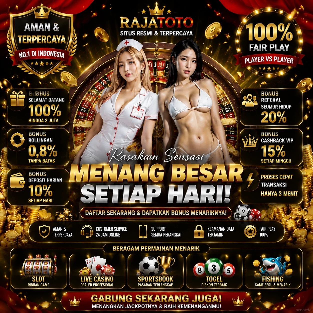Pembaruan menar4d APK: Versi Terbaru dan Catatan Perubahan